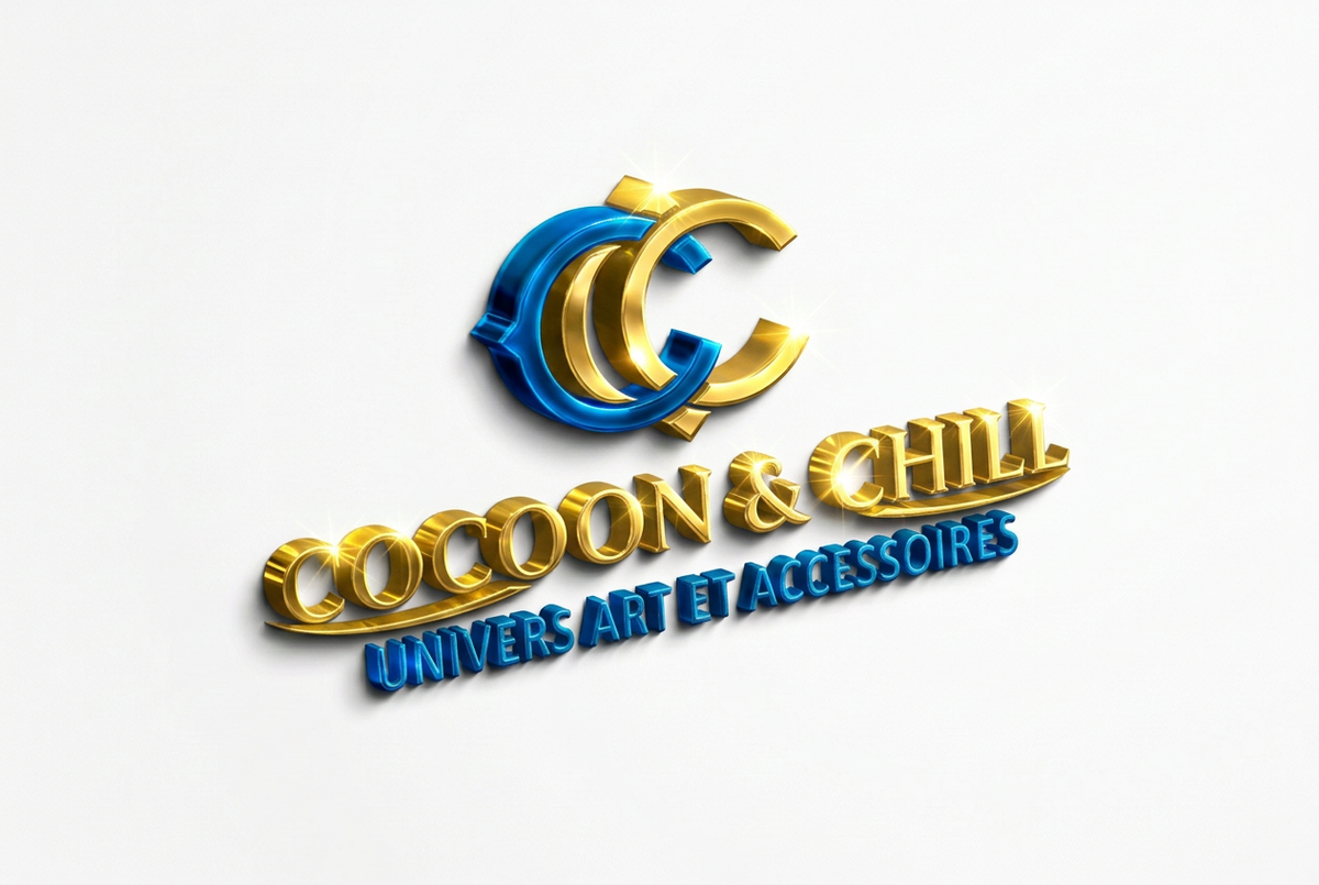 Cocoon & Chill Logo 3D v2